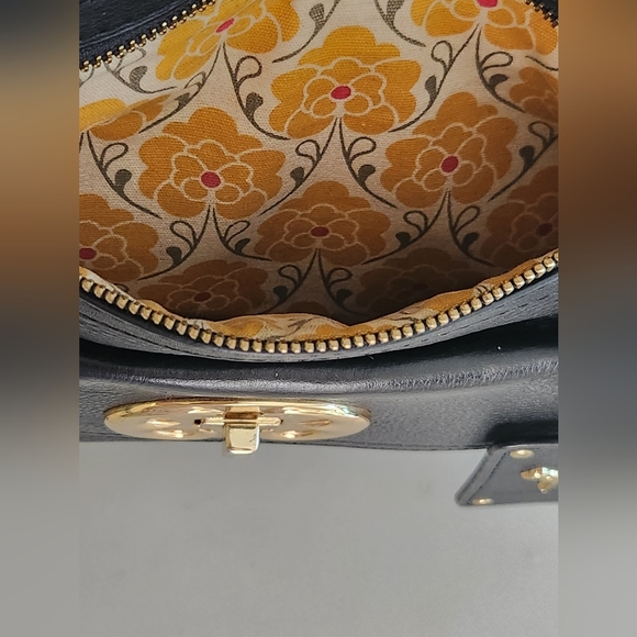 Emma Fox Black Leather 2 Way Bag! - Picture 3 of 12